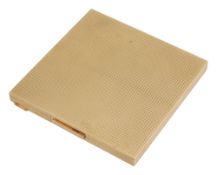 A 9ct gold lady's compact by Kurt Weiss