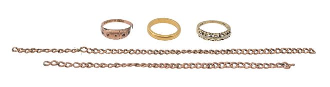 22ct gold wedding band