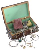 A collection of costume jewellery