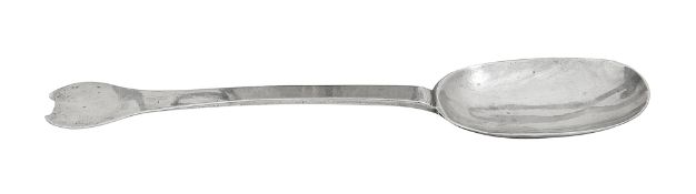 A late 17th century provincial silver trefid spoon