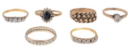 A collection of rings