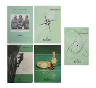 Rolex Oyster explorer pamphlets