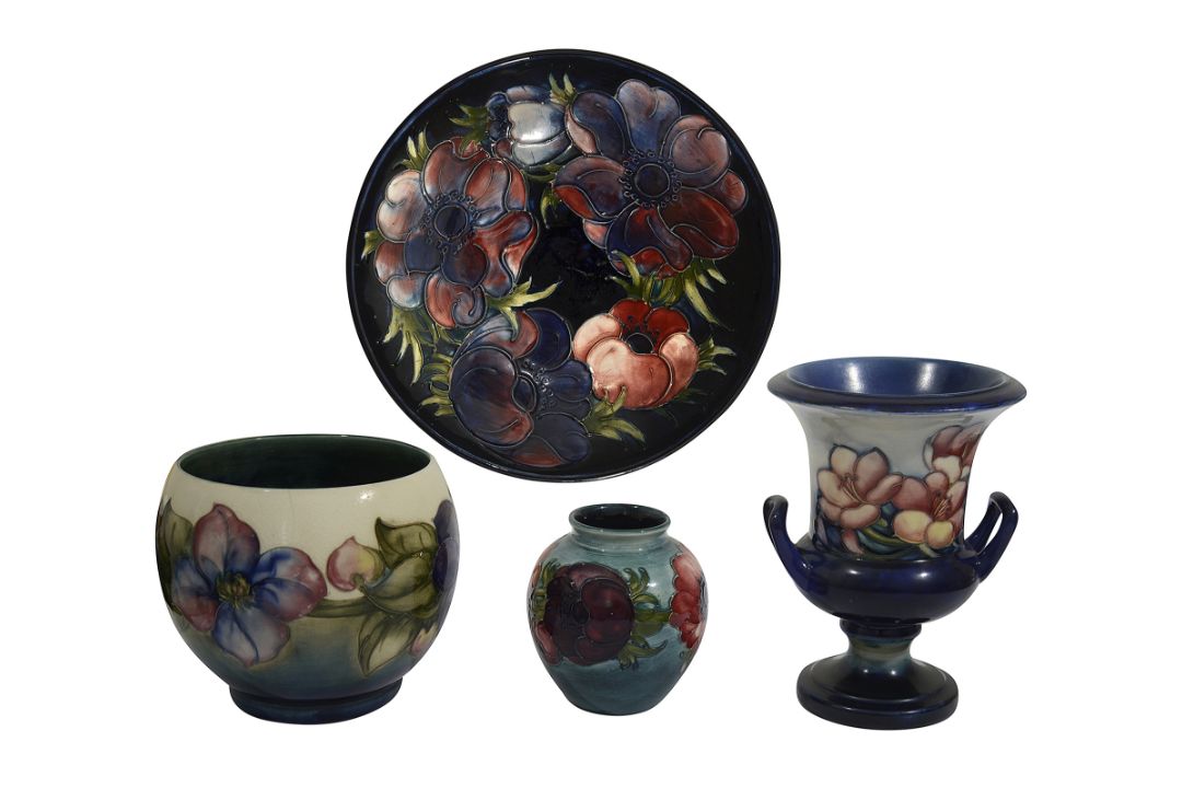 Four pieces of Moorcroft pottery - Image 1 of 4