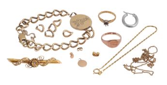 A group of jewellery