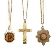 A group of three chains