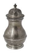A George V silver sugar caster