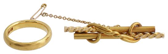 22ct gold wedding band