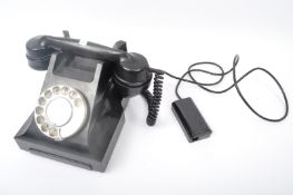 VINTAGE ART DECO BAKELITE RING DIAL TELEPHONE