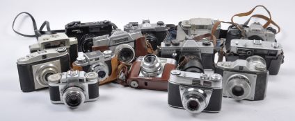 COLLECTION OF VINTAGE 35MM FILM CAMERAS