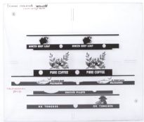 EPICURE PLATES - TWO SET OF MID CENTURY ADVERTISING PLATES