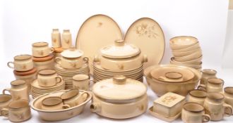 LARGE VINTAGE DENBY 'MEMORIES' TEA AND DINNER SERVICE