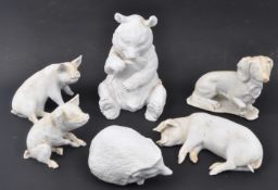 COLLECTION OF KAISER PORZELLAN FIGURES