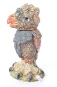 ANDREW HULL BURSLEM POTTERY GROTESQUE OWL