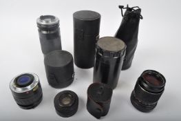 VINTAGE PHOTOGRAPHIC LENSES - MINOLTA - PARAGON & MORE