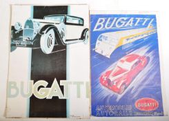 BUGATTI - 20TH CENTURY ADVERTISING POSTERS