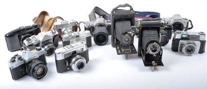 MIXED COLLECTION OF VINTAGE FILM CAMERAS