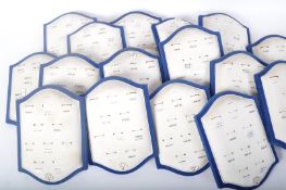 20TH CENTURY SHOP ADVERTISING RING DISPLAY CASES