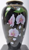 VINTAGE FRANKLIN MINT ORCHID VASE