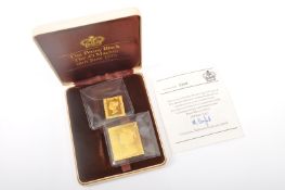 'THE BRITISH DEFINITIVE REPLICA ISSUE' 22CT GOLD INGOTS