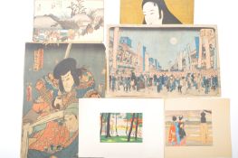 SERIES OF 19TH CENTURY & LATER JAPANESE PRINTS