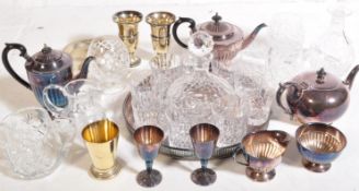 COLLECTION OF SILVER PLATED WARES