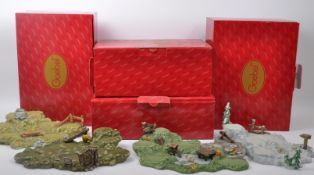 HUMMEL GOEBEL - FOUR NOS PORCELAIN FIGURE DISPLAY BASES