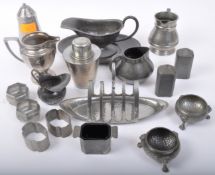 COLLECTION 19TH CENTURY & LATER PEWTER