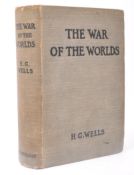 THE WAR OF THE WORLDS - H. G. WELLS - FIRST EDITION