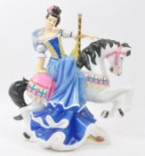 THE ENGLISH LADIES CO - A NOS BONE CHINA FIGURINE