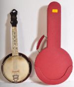 CIRCA 1920S JOHN GREY & SONS BANJOLELE IN ORIGINAL CASE