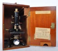 20TH CENTURY WATSON & SONS CASED SERVICE MICROSCOPE