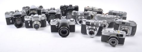COLLECTION OF VINTAGE 35MM FILM CAMERAS