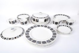 RETRO 1960S MIDWINTER FOCUS PART DINNER & TEA SERVICE