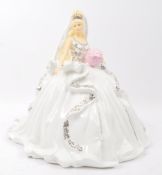 THE ENGLISH LADIES CO - BONE CHINA GYPSY BRIDE FIGURE - NOS