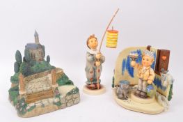 GOEBEL HUMMEL - NOS - FOUR BOXED FIGURINES