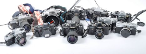 MIXED COLLECTION OF VINTAGE CAMERAS