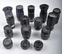 COLLECTION OF CAMERA LENSES