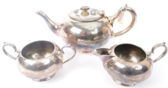 WALKER & HALL SHEFFIELD SILVER PLATE TEA SET