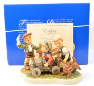 HUMMEL GOEBEL - NOS BOXED LIMITED EDITION FIGURE - SOAP BOX DERBY