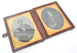 VICTORIAN SILVER GELATIN PHOTOGRAPHS IN FITTED ALBUM CASE