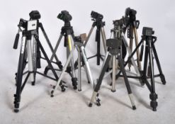 MIXED COLLECTION OF TRIPODS