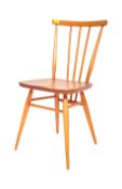 MID CENTURY ERCOL BEECH & ELM ALL PURPOSE DINING CHAIR