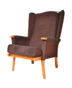 MID CENTURY UPHOLSTERED PARKER KNOLL ARMCHAIR