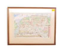 MARC VYVYAN JONES - A SIGNED ARTIST PROOF BRISTOL PRINT