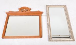 VINTAGE 20TH CENTURY WALL HANGING GILT MIRROR