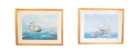 K. A. GRIFFIN - PAIR OF 20TH CENTURY NAUTICAL THEMED SIGNED PRINTS