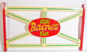 DODGEMS - VINTAGE HAND PAINTED WOODEN GATE