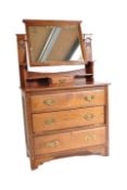 EARLY 20TH CENTURY CIRCA 1920S OAK DRESSING TABLE