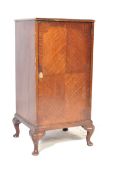 EARLY 20TH CENTURY QUEEN ANNE STYLE BEDSIDE CABINET