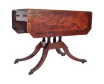 GEORGE III 18TH CENTURY MAHOGANY SOFA TABLE DESK